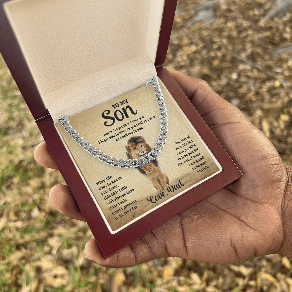 To My Son, I Am Proud To Be Your Father, Love, Dad