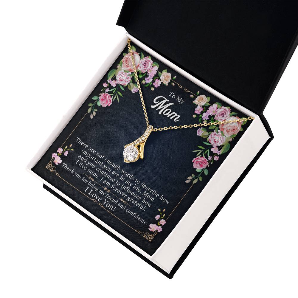 To My Mom, Thank You For Being My Friend