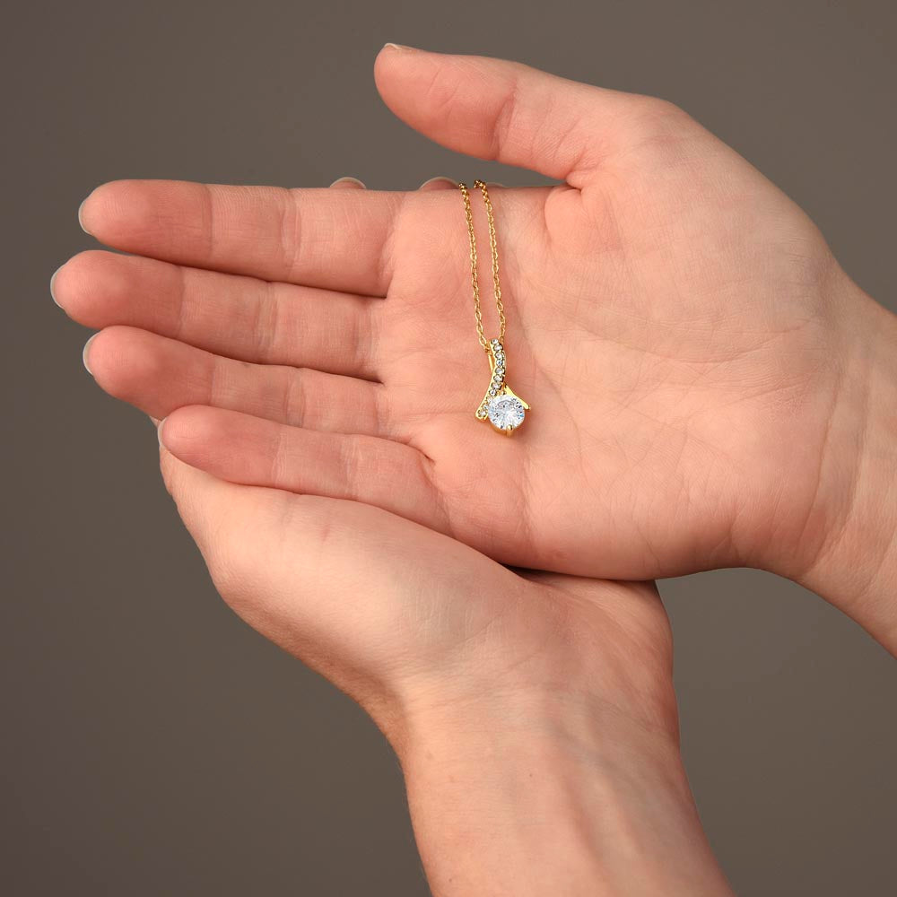 To My Lovely Daughter, Hold This Tight To Feel My Love