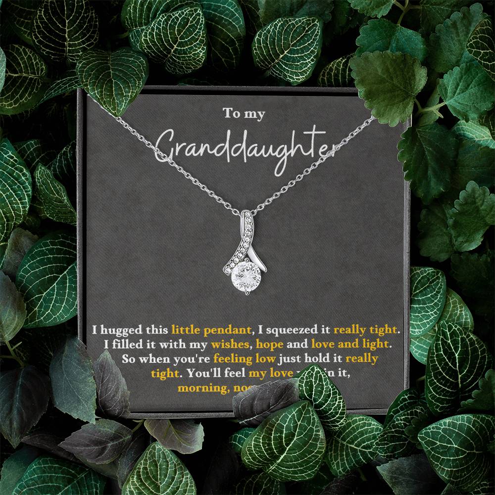 To My Granddaughter, You'll Feel My Love Within This