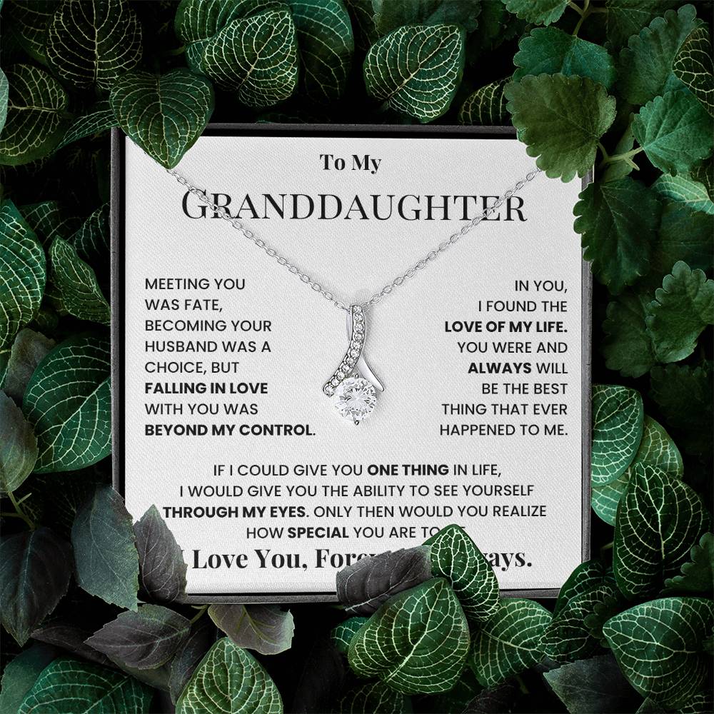 To My Granddaughter, I Love You, Forever & Always