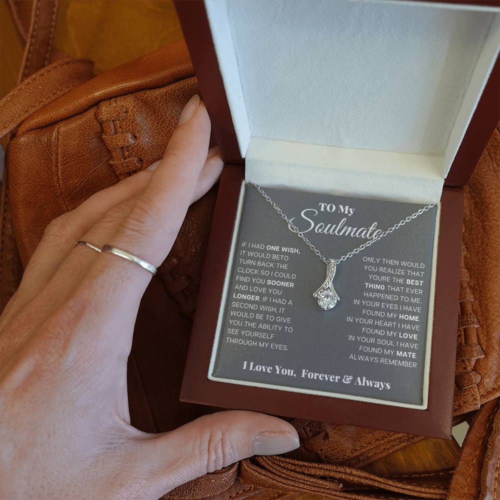 To My Soulmate, In Your Eyes I Have Found My Home