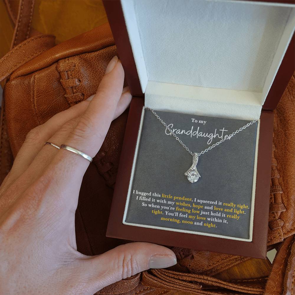 To My Granddaughter, You'll Feel My Love Within This