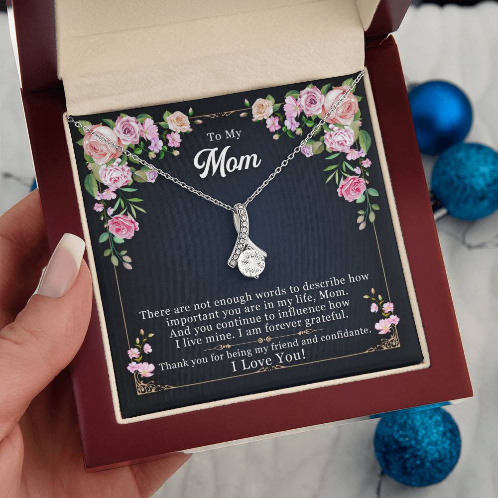 To My Mom, Thank You For Being My Friend