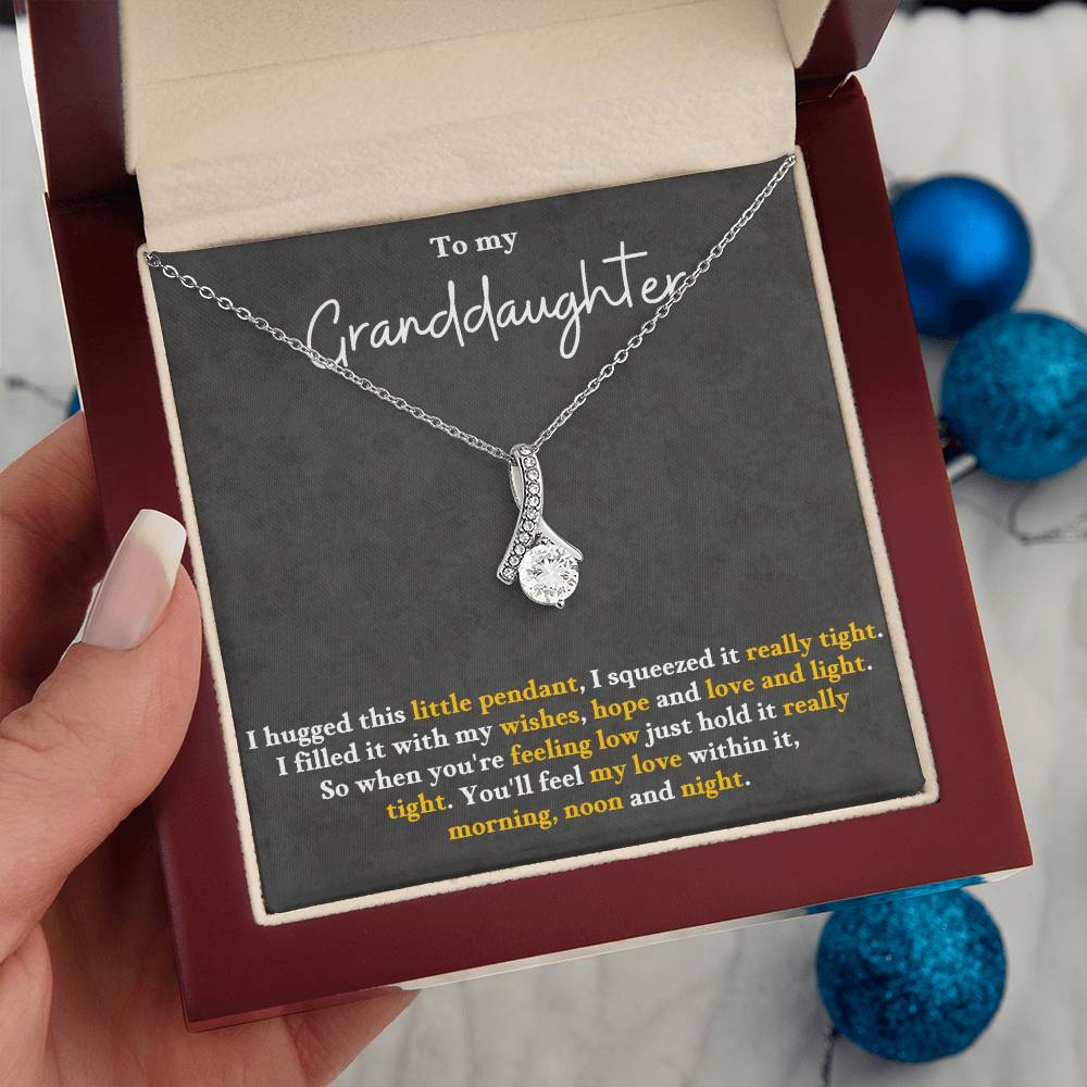 To My Granddaughter, You'll Feel My Love Within This