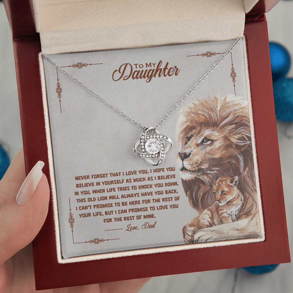 To My Beautiful Daughter, I Promise To Love You For The Rest Of My Life