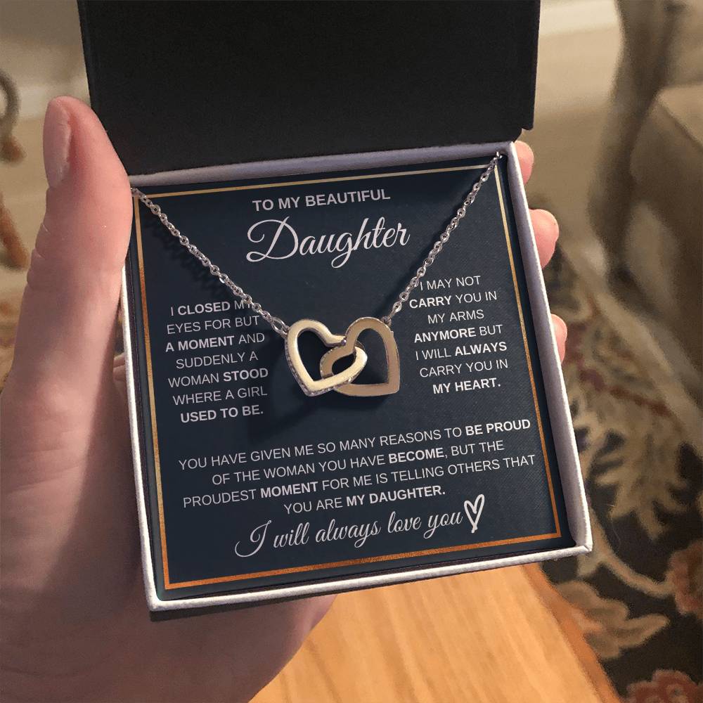 To My Daughter, I Will Always Carry You In My Heart