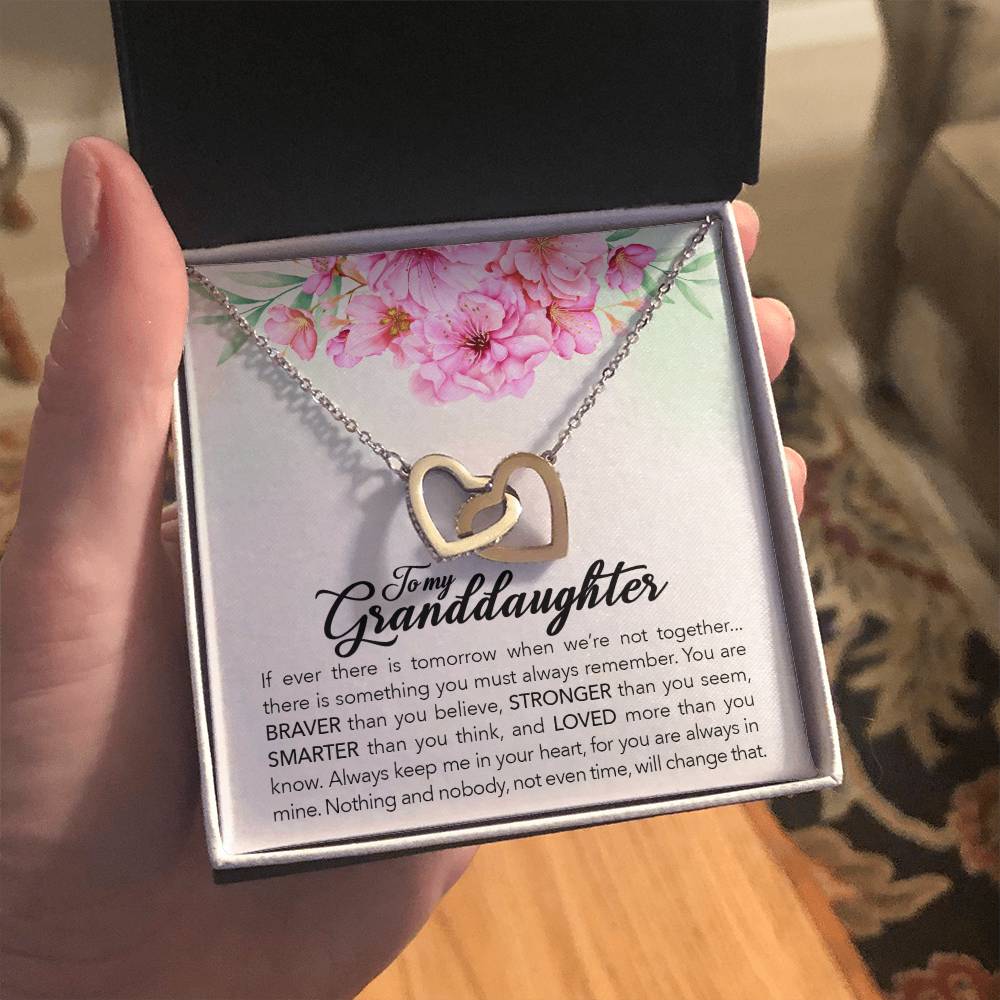 To My Granddaughter, Always Keep Me In Your Heart