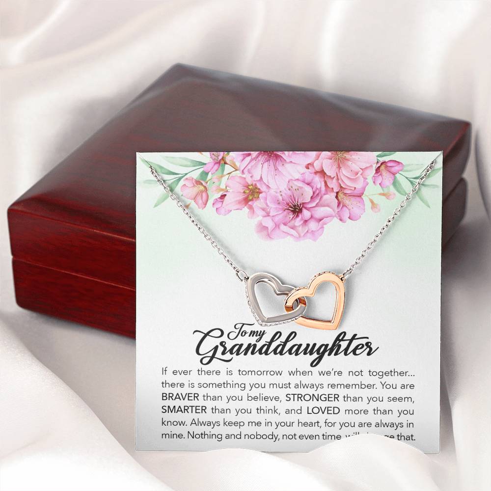 To My Granddaughter, Always Keep Me In Your Heart