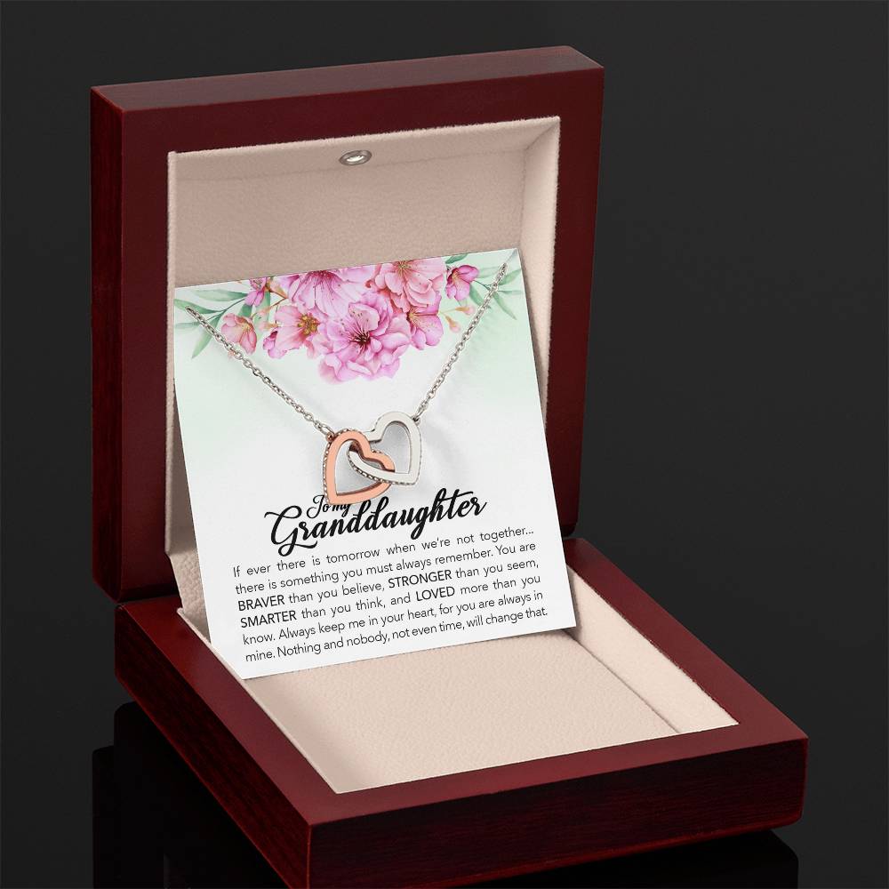 To My Granddaughter, Always Keep Me In Your Heart