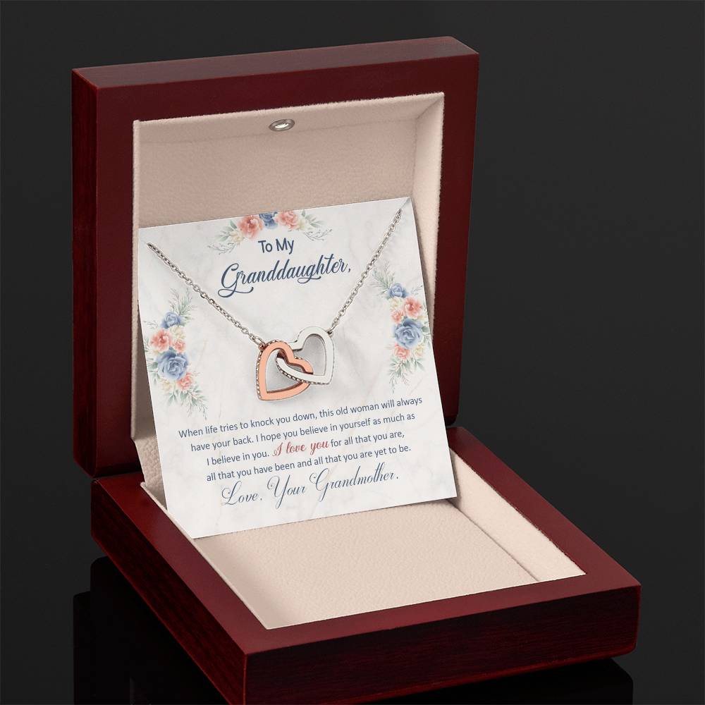 To My Granddaughter, This Old Woman Will Always Have Your Back